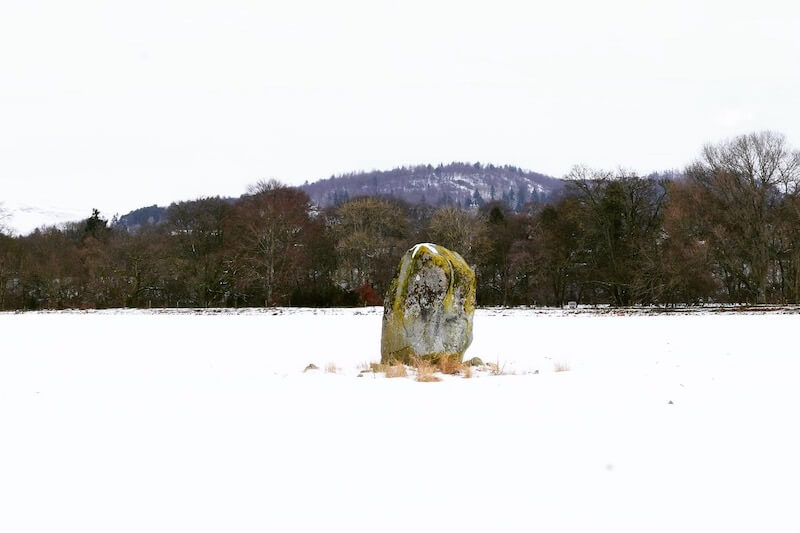 Learn English in Perthshire Ways of Seeing Snow and Menhir