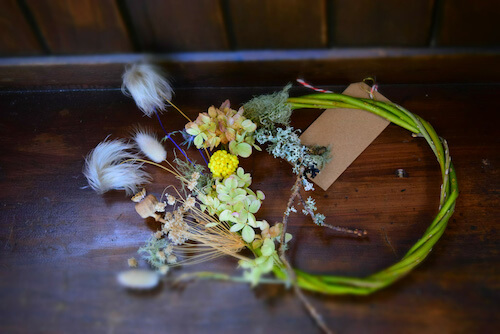 Meet the Makers Immersion English Autumn Wreath Making Tomnah'a Market Garden