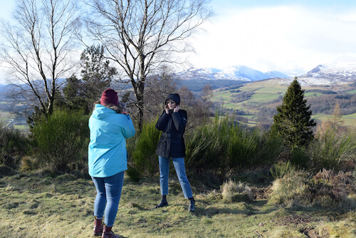 Photoshoot on Crieff Law Hill