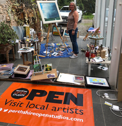 Perthshire Open Studios Meet the Makers  for Social English Skills