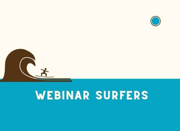 Webinar Surfers online English lessons logo