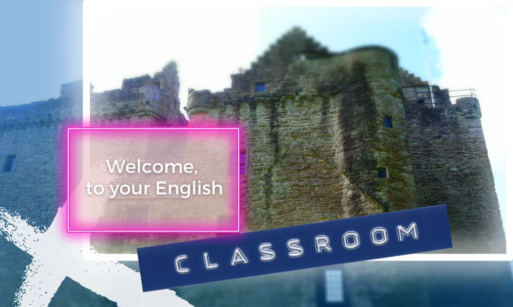 Perthshire Huntingtower castle- no classroom English learning Strathearn