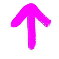 pink arrow pointing up | Blue Noun English Language School graphic