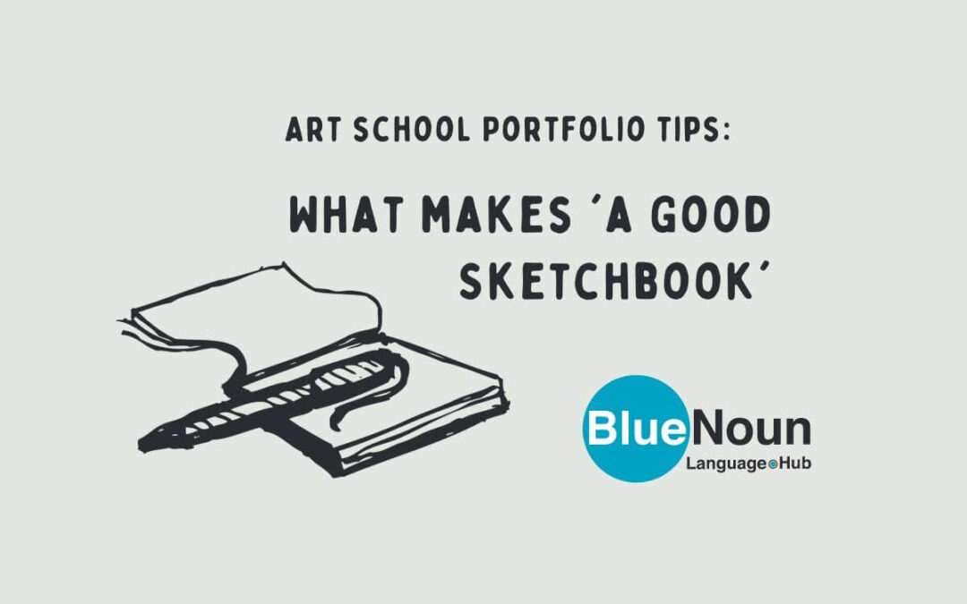 Portfolio Advice for International Art School Applicants | Tips | Sketchbooks