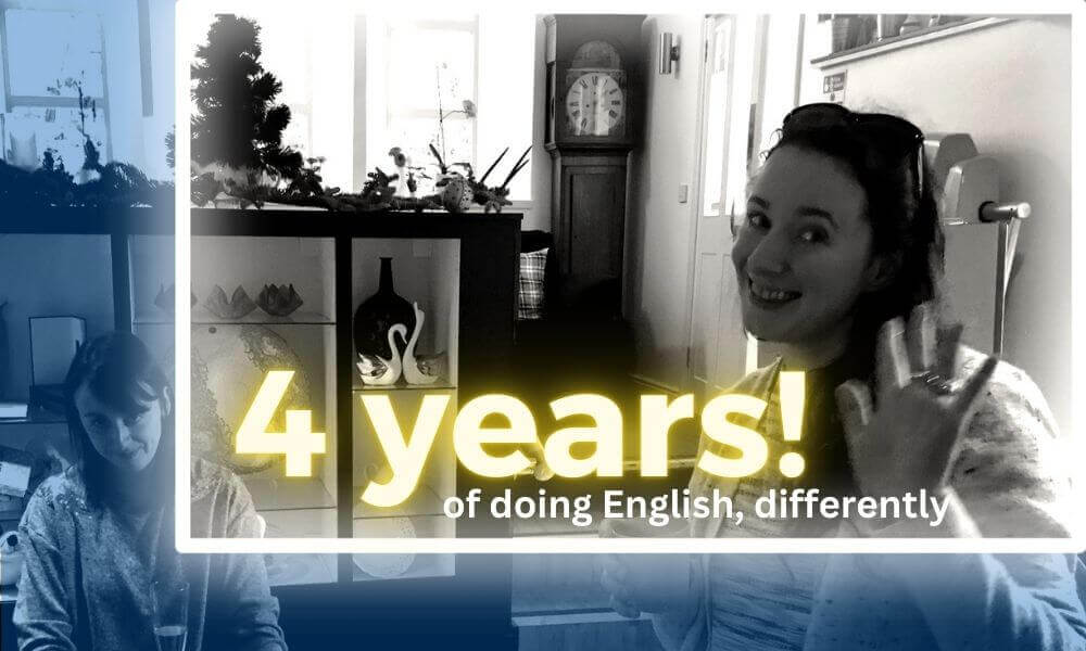 Blue Noun Language Hub - an alternative Language school - celebrating 4 years