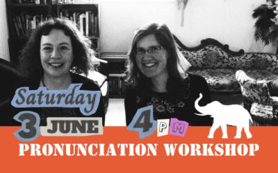 Pronunciation Workshop with Guest Coach Jennie Reed