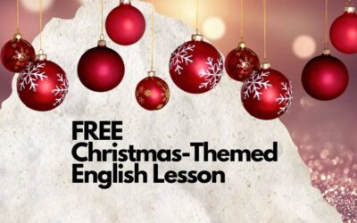 Free Christmas Themed English Lesson