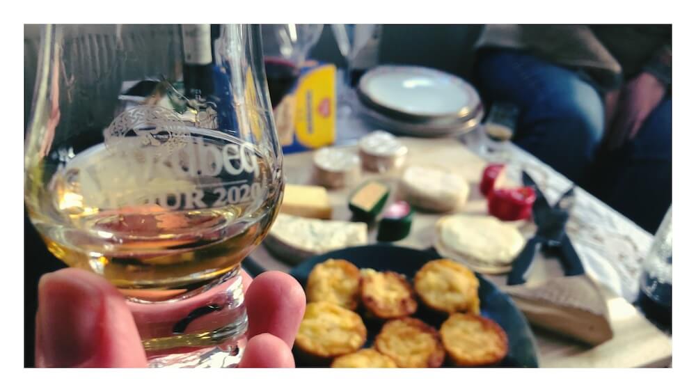 Scottish New Year Traditions for Hogmanay - whisky and food