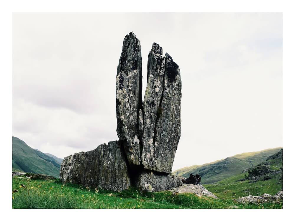 Perthshire standing stone