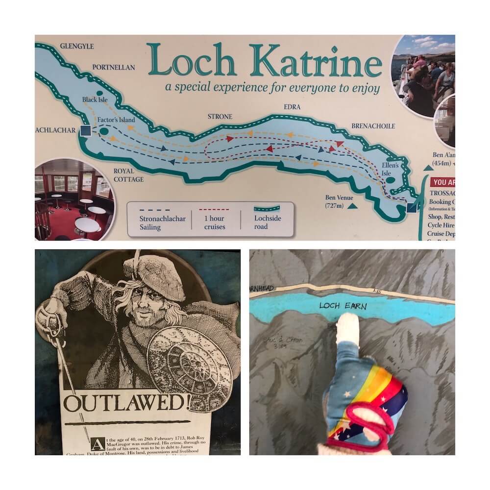 Visit Loch Katrine - local history of Rob Roy McGregor
