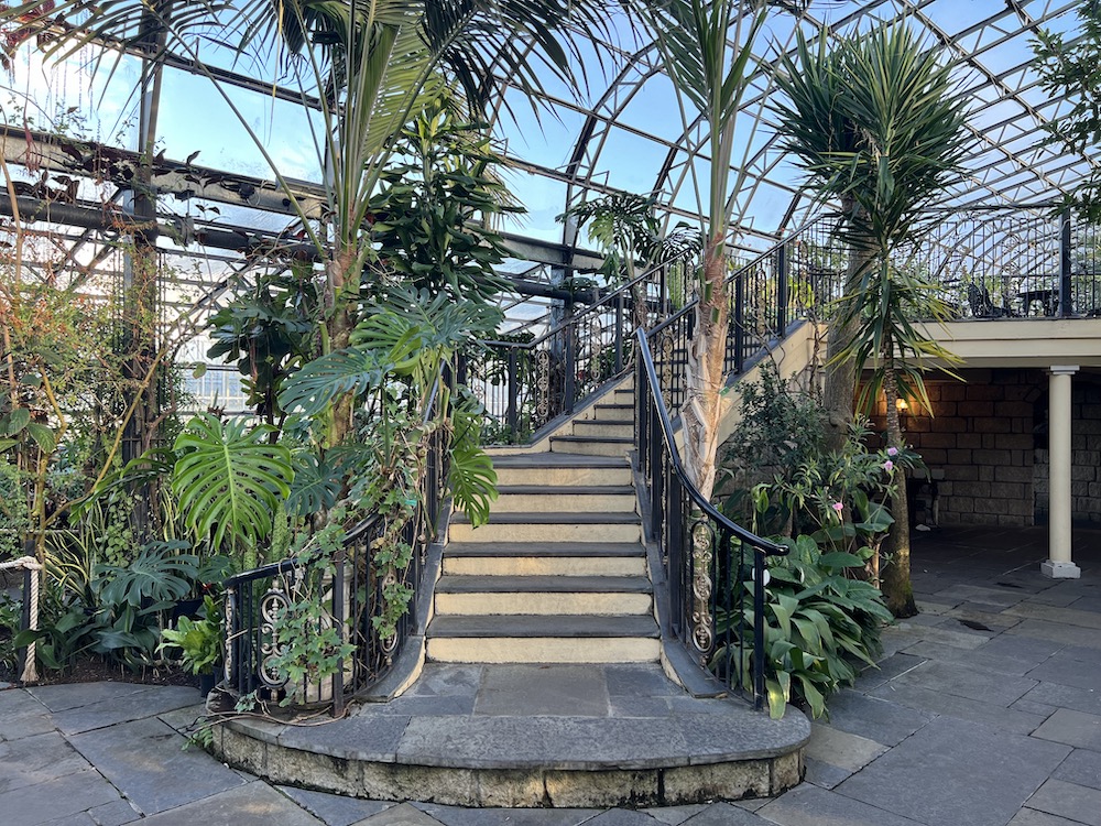 Inverness botanical gardens for English conversation practice
