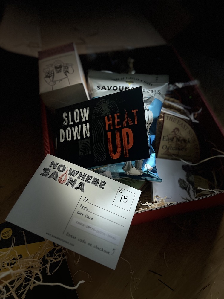 hamper_with_sauna_vouchers Language school hamper with sauna experience