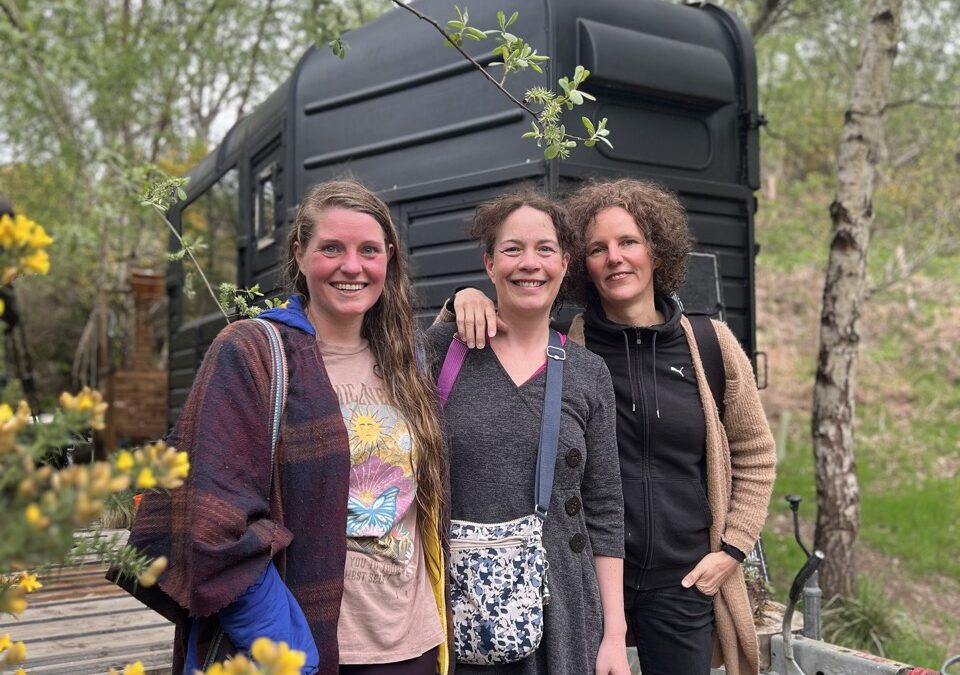 wild sauna Scotland at Comrie Croft