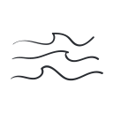 icon waves