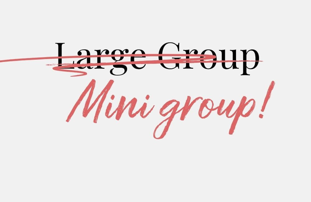 large group mini group why class size matters in a language class holiday