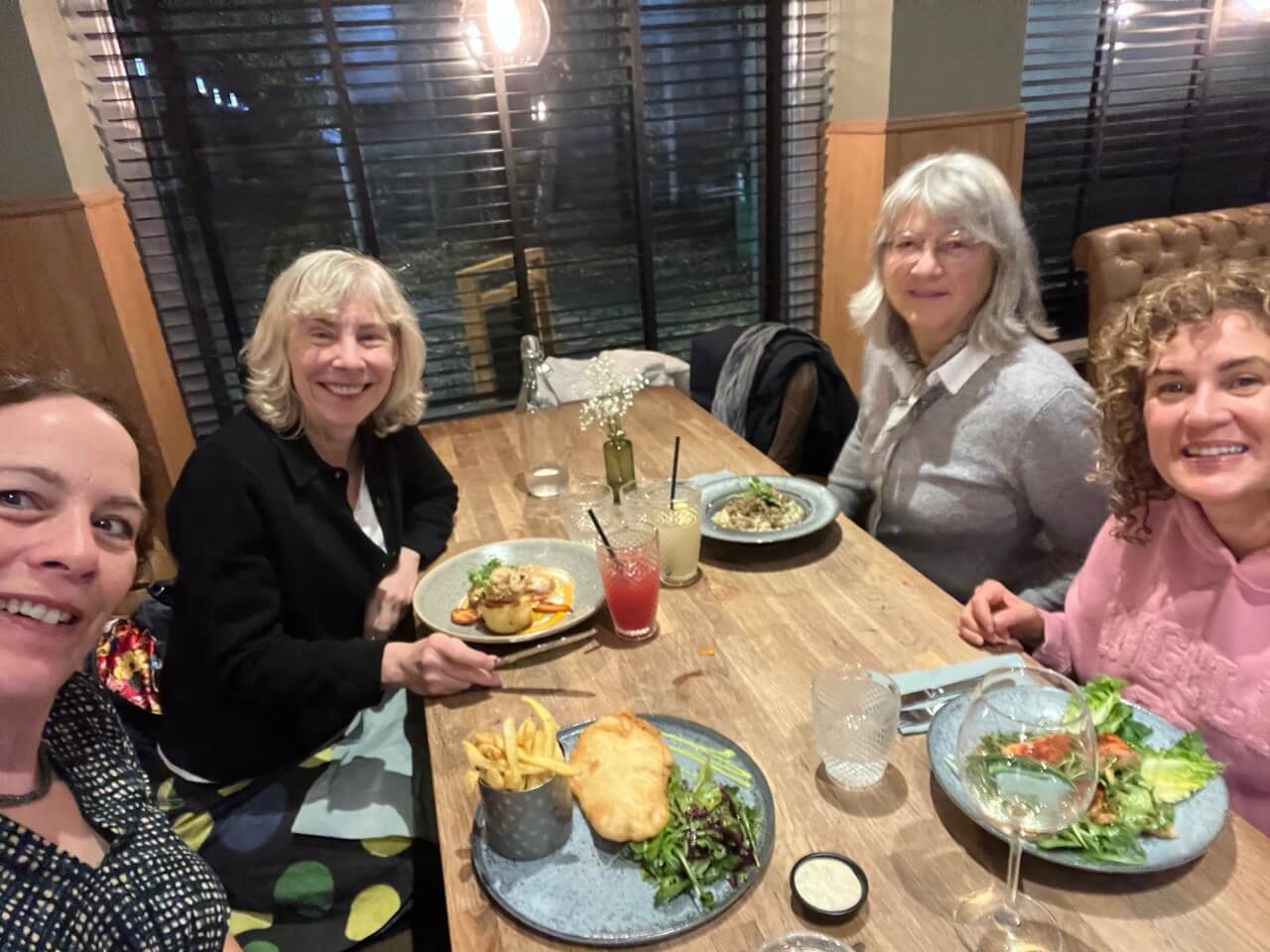 Last night of holiday dinner in Crieff