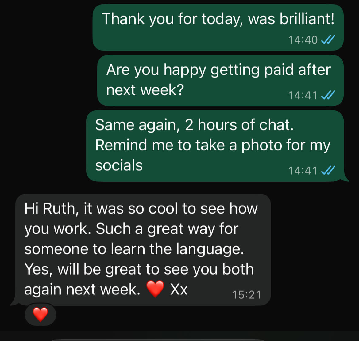 A message from today's collaborator