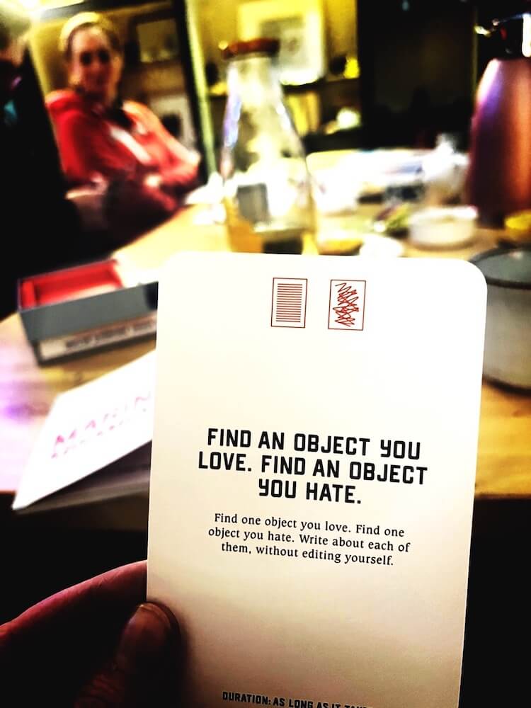 couple with back turned with blue sky for Holiday English challenge