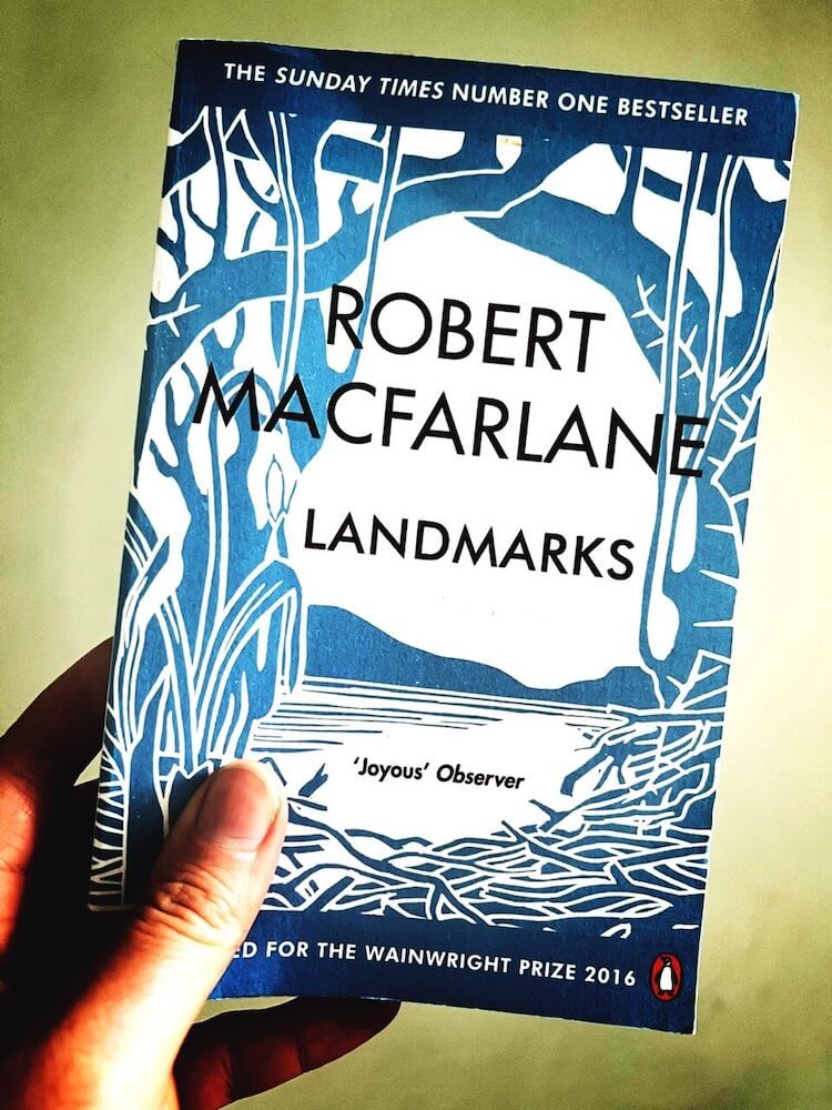 Landmarks by Robert Macfarlane book cover