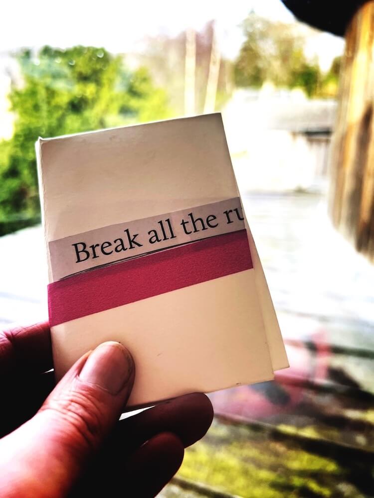 zine break all the rules. Why design matters in language holidays for women