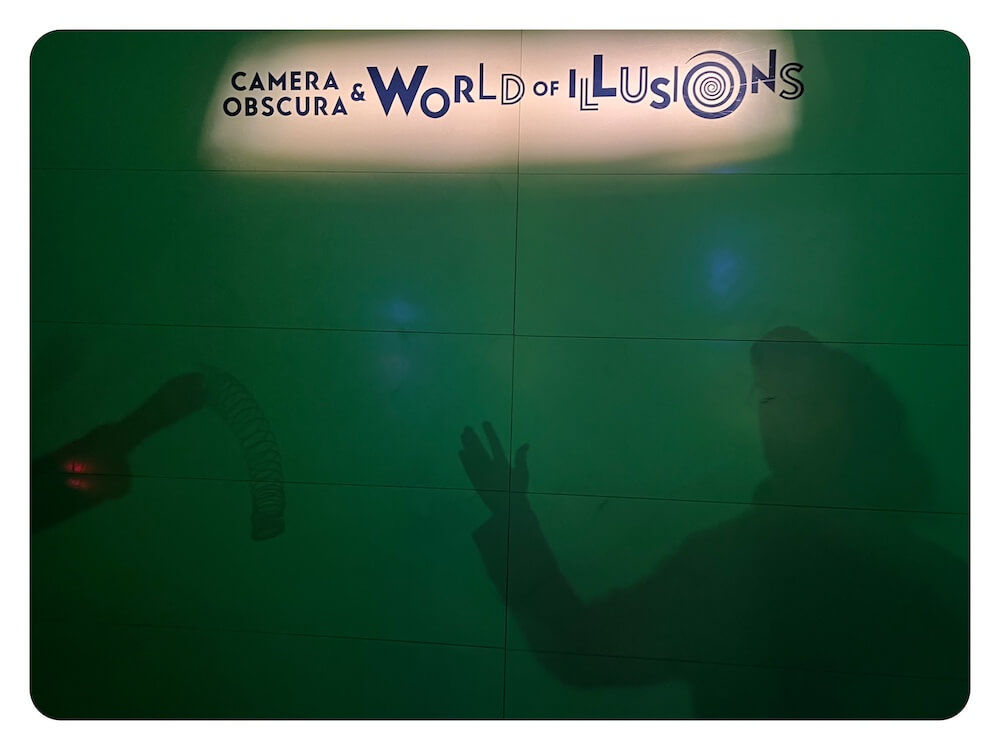 Camera Obscura and World of Illusions exhibit in Edinburgh