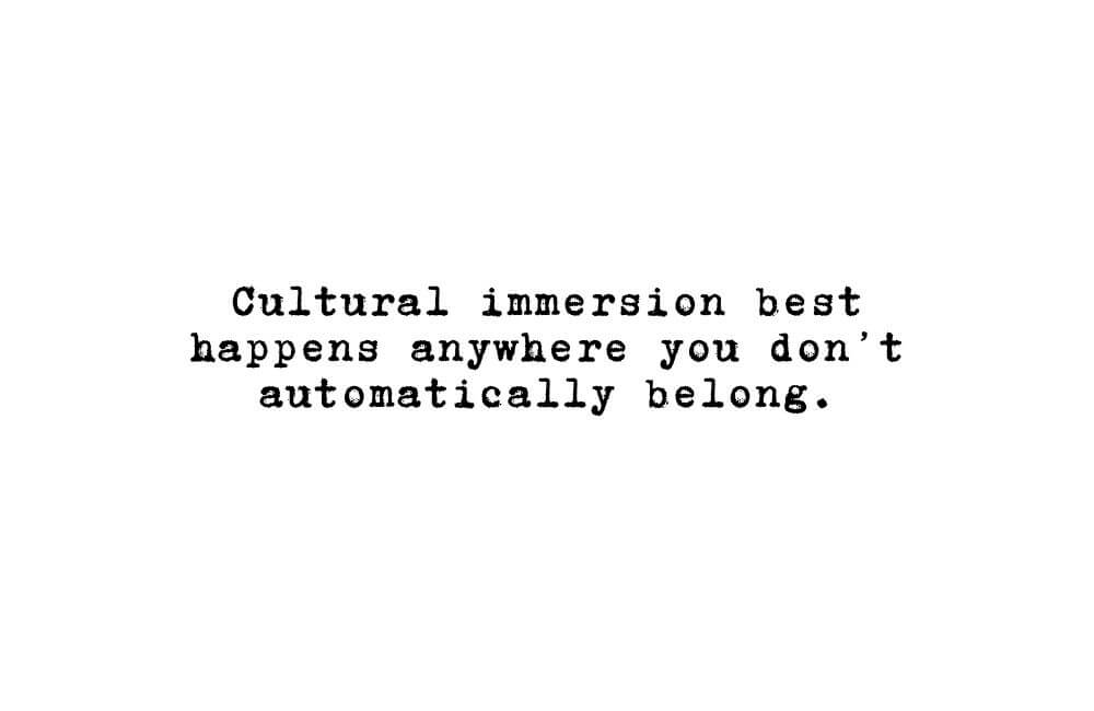 slide how cultural immersion English language holidays work.