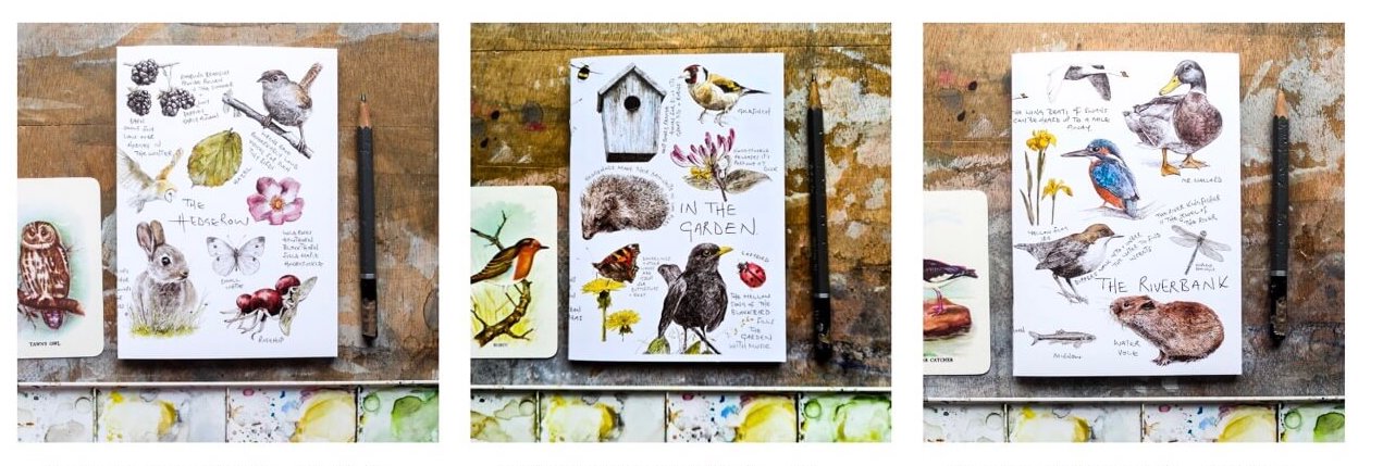 Hannah Longmuir notebook for journalling