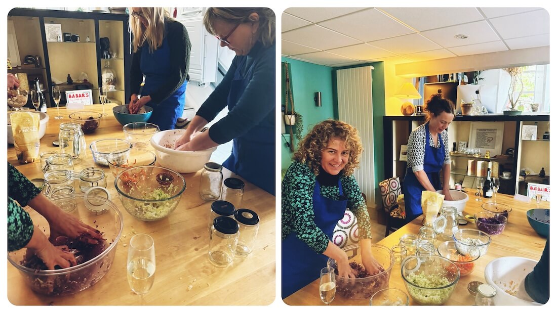 Sauerkraut workshop at blue noun language hub