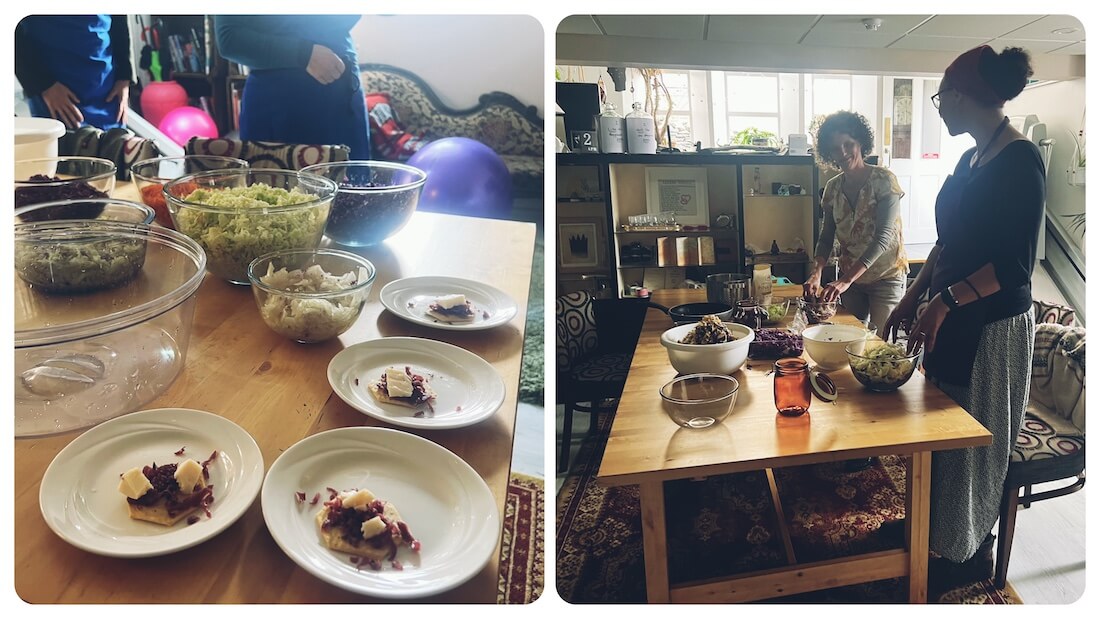 Sauerkraut workshop at blue noun language hub