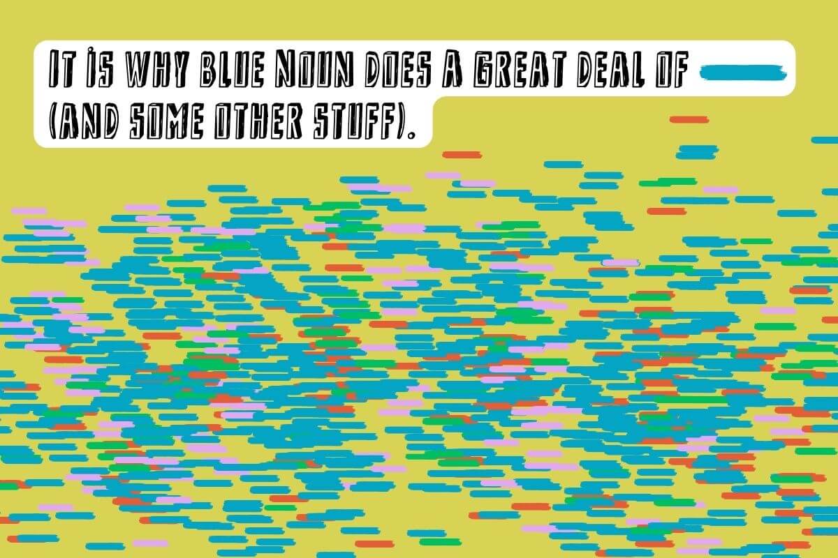 graphic for why Blue Noun does A great deal of