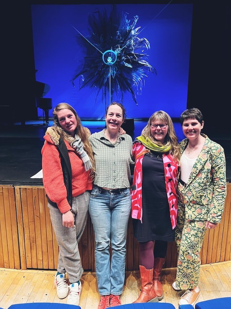 Language guests at Windblown performance by Karine Polwart at the MacRobert Stirling