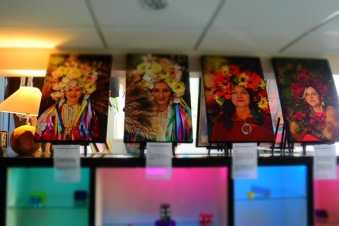 She Wears Her Heritage Like a Crown - A Tribute to All Women by photographer Patrycja Mikołowska, and organised by Renata Fraser and Sylwia Krużyńska.