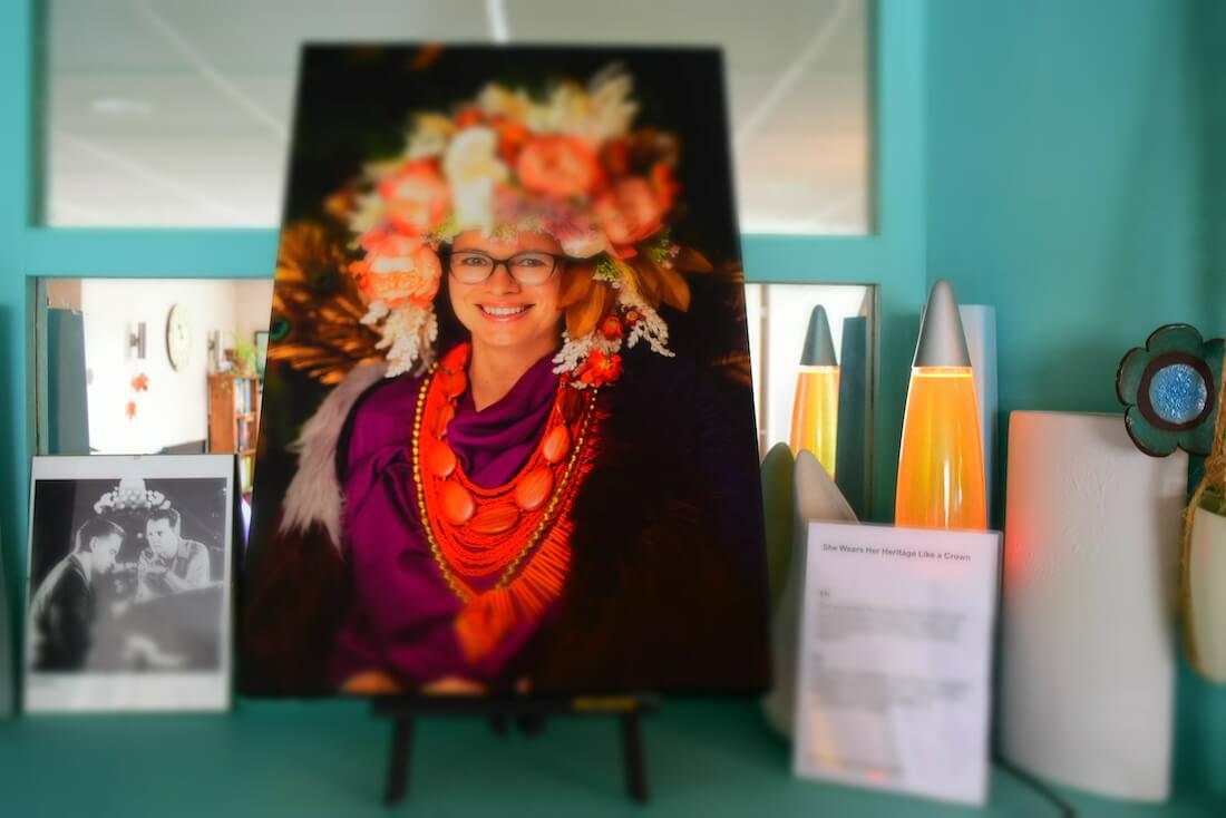 She Wears Her Heritage Like a Crown - A Tribute to All Women by photographer Patrycja Mikołowska, and organised by Renata Fraser and Sylwia Krużyńska.