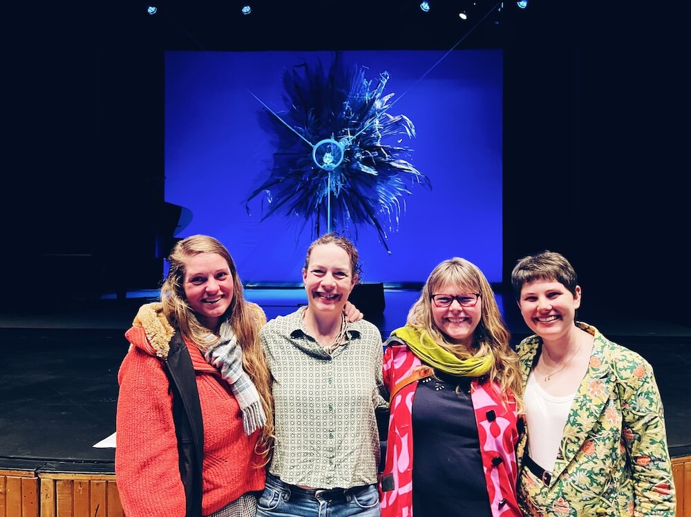 Language guests at Windblown performance by Karine Polwart at the MacRobert Stirling