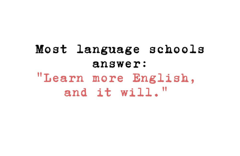 how traditional language schools help foreign language anxiety